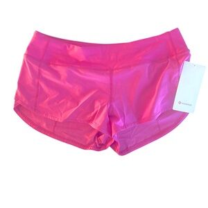 NWT!! Lululemon Speed Up Low Rise Lined Shorts 2.5”